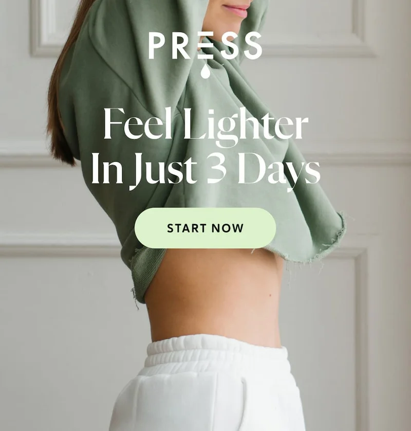 Feel lighter in just 3 days