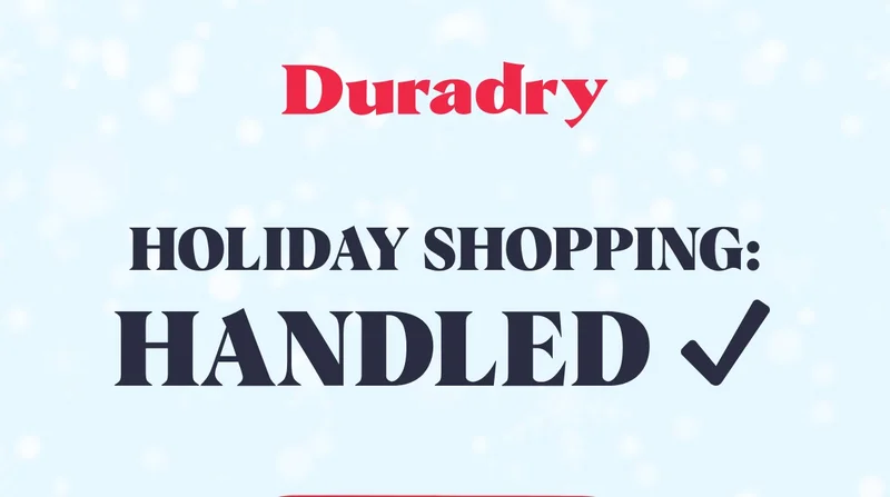 Duradry HOLIDAY SHOPPING: Handled