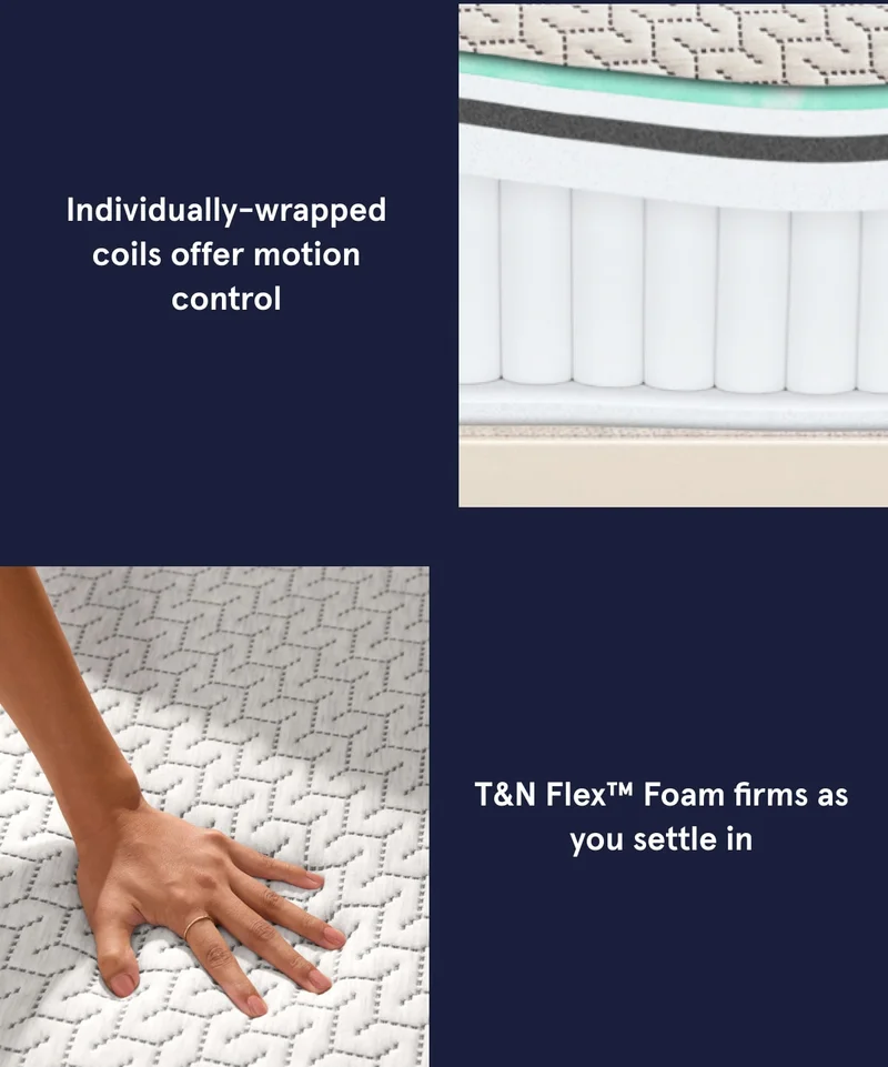 Individually-wrapped coils offer motion control | T&N Flex Foam firms as you settle in