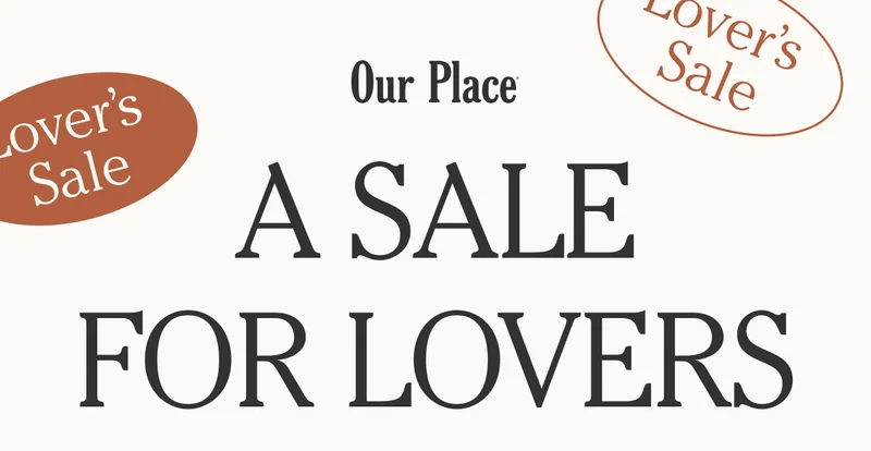 Our Place | A SALE FOR LOVERS