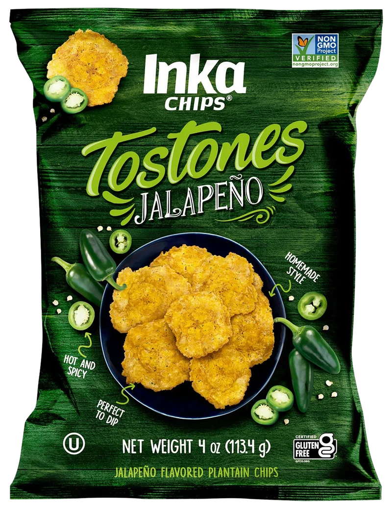 Image of Inka Chips Jalapeno Tostones Chips