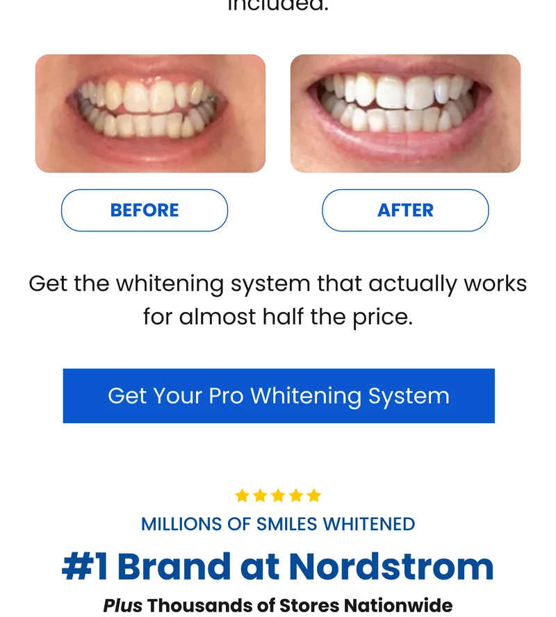 Professional Whitening Solutions For Every Lifestyle Up To 49% Off