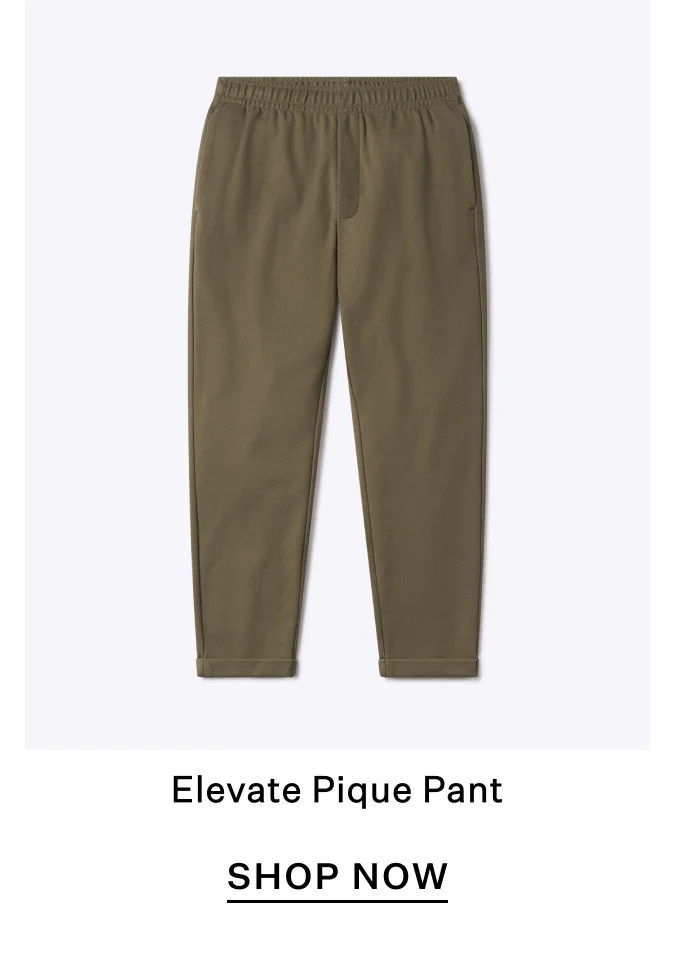 Elevate Pique Pant