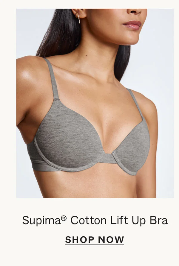 Supima® Cotton Lift Up Bra