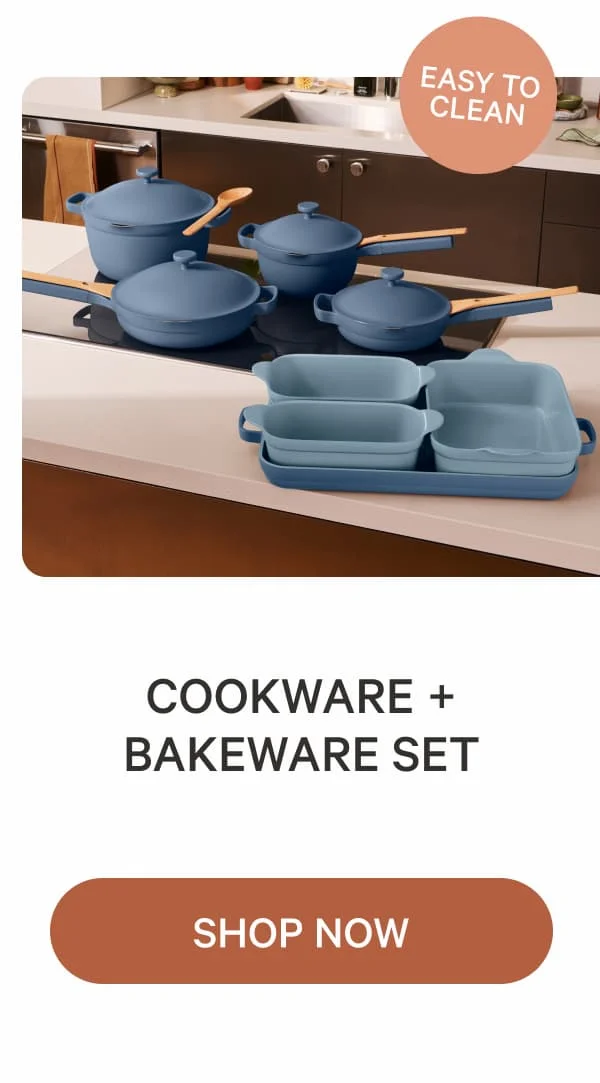 Easy To Clean | Cookware + Bakeware Set&nbsp;| Shop Now