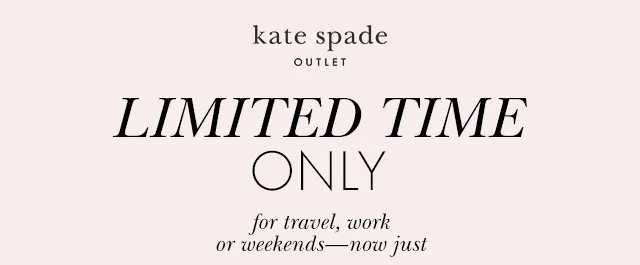 LIMITED TIME ONLY for travel, work, or weekends—now just