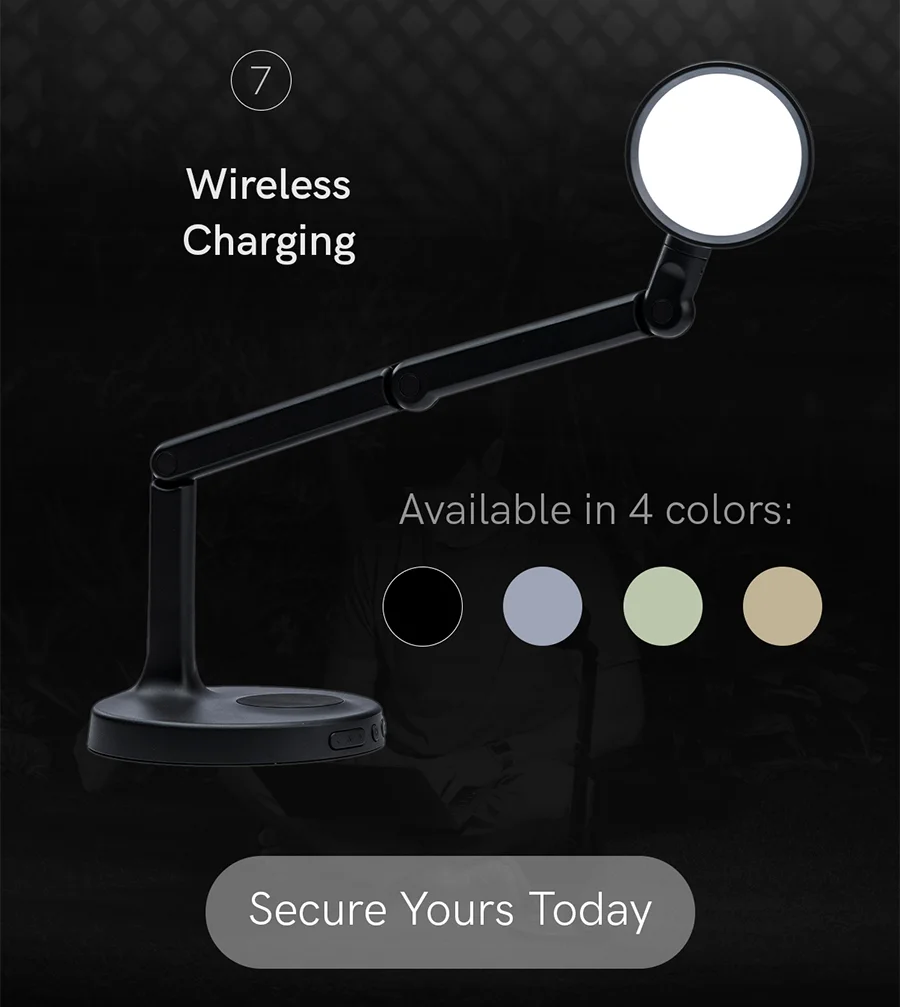 Wireless charging and available in 4 colors. Shop now!