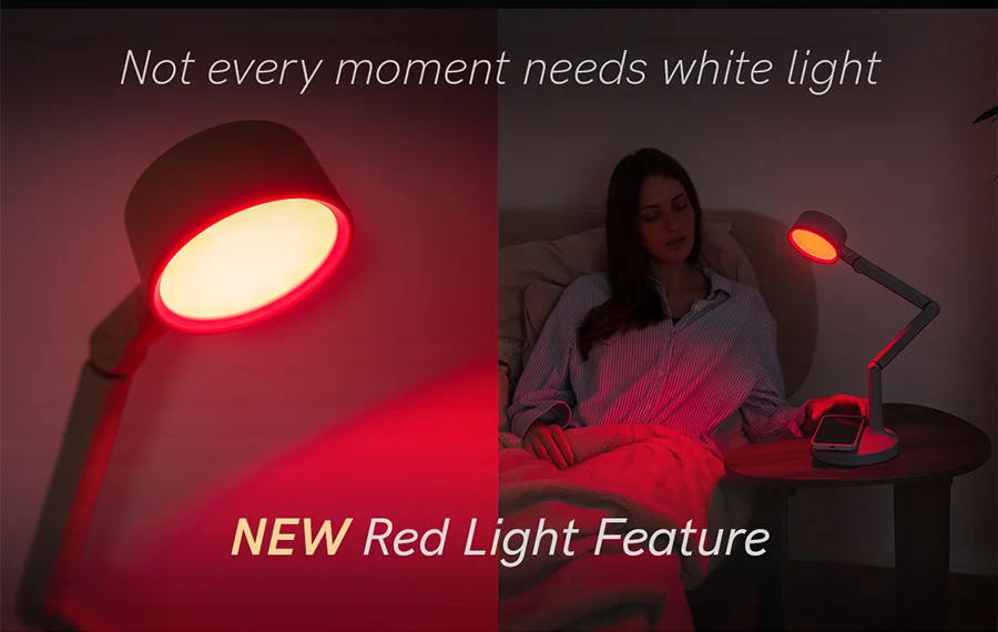 New red light feature- not every moment needs white light.