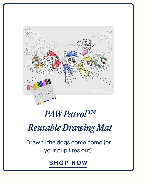 PAW Patrol™ Reusable Drawing Mat