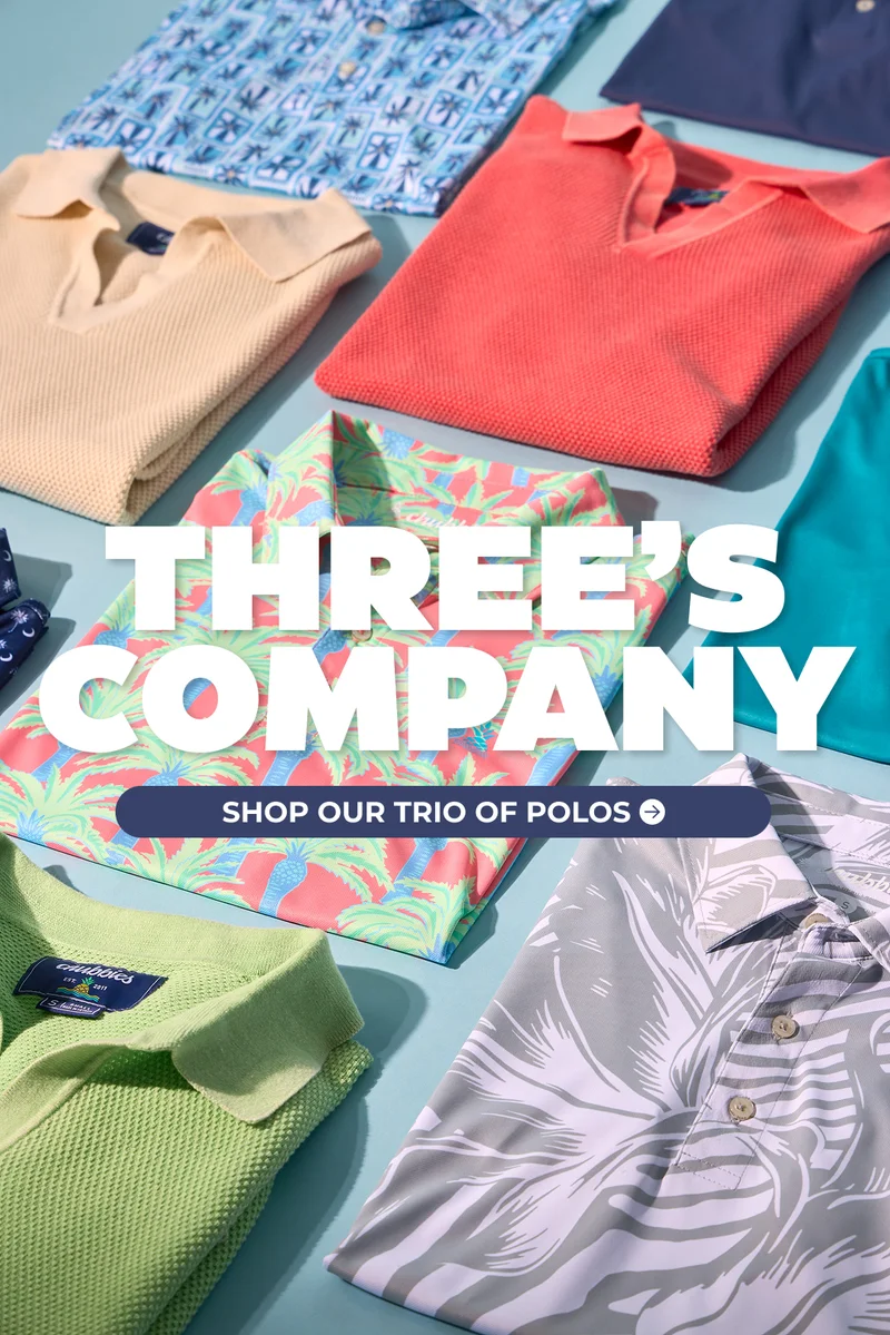 THREE'S COMPANY: Shop Our Trio Of Polos