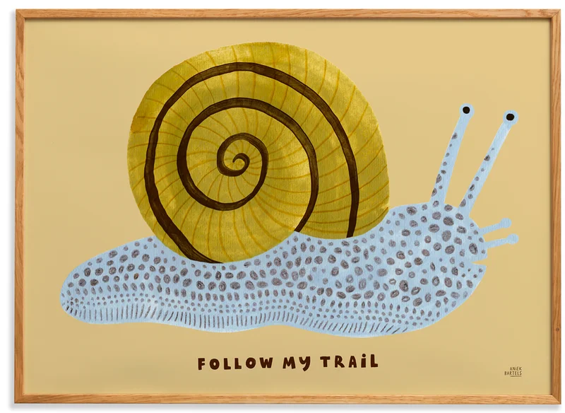 Follow My Trail art print