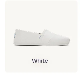 White Recycled Cotton Canvasm- Image
