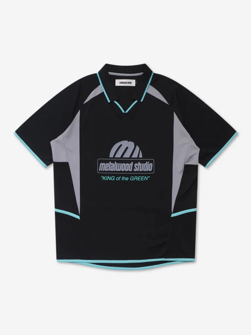 Image of Metalwood King Of The Greens Jersey - Black