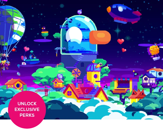 Unlock exclusive perks by becoming a kurzgesagt Patron