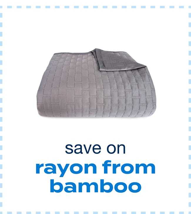 Rayon from bamboo
