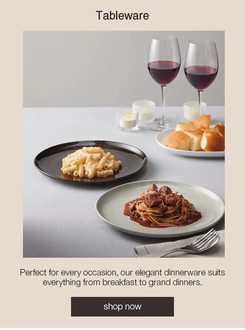 Shop Tableware