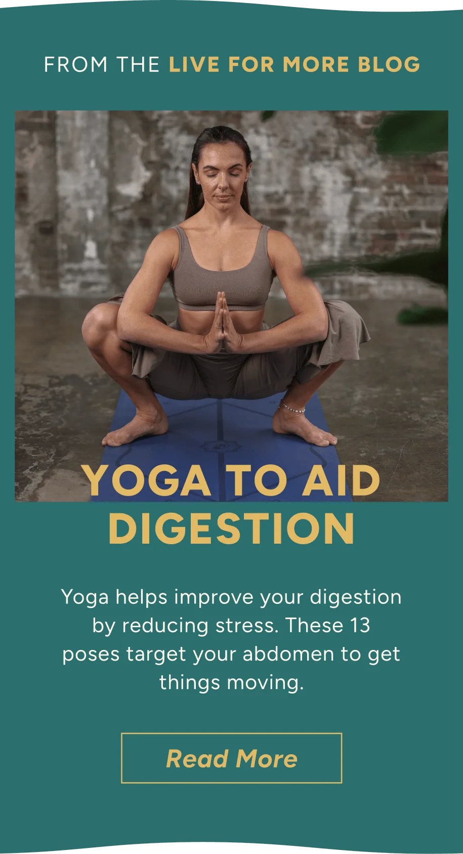 Yoga to aid digestion