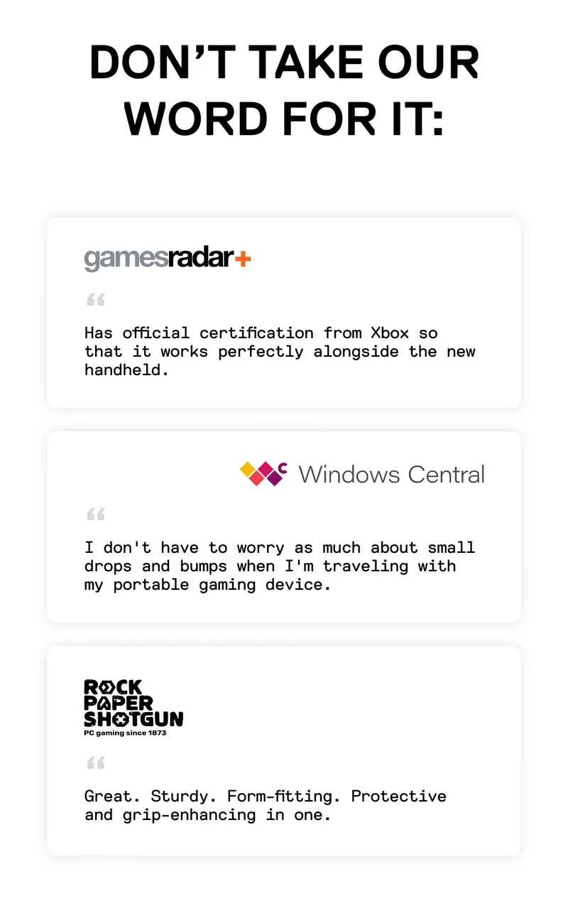 Don't take our word for it: read the reviews
