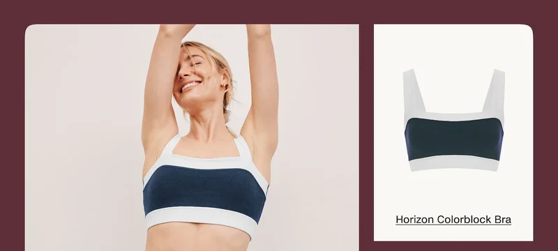 Spacedye Ready Bra in Nocturnal Navy