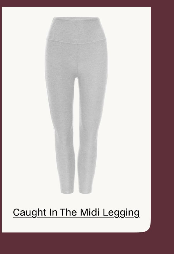 Spacedye Ready Midi Legging in Silver Mist