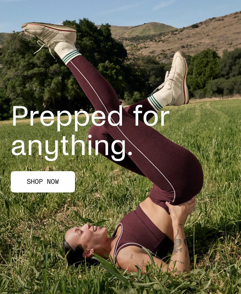 Prepped for anything.