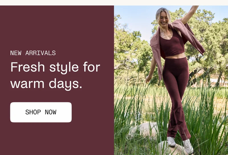 Fresh style for warm days.