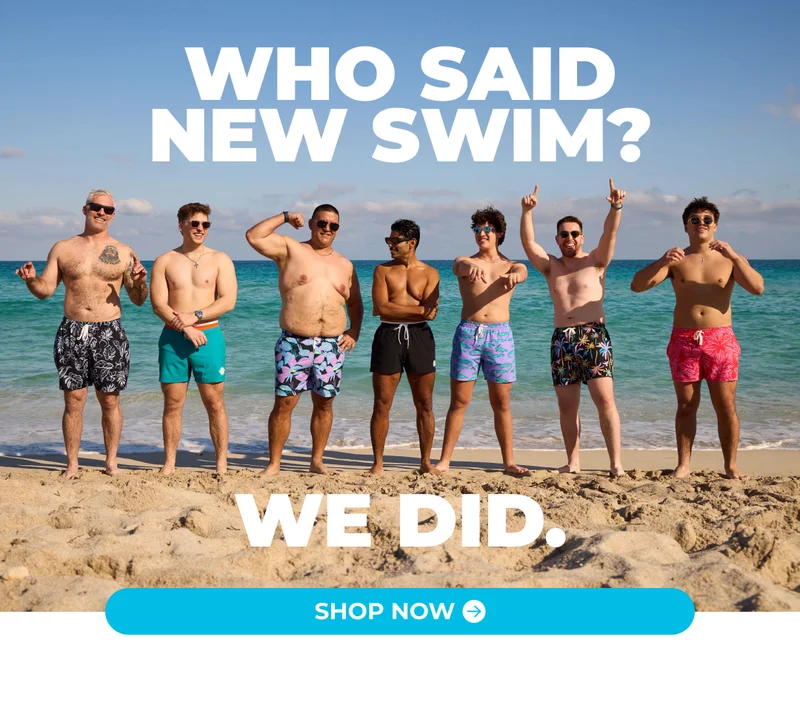 WHO SAID NEW SWIM? WE DID. Shop Now