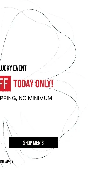 Up to 50% off Shop Men's