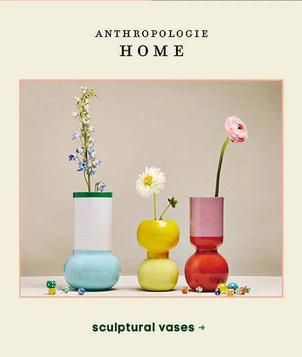 sculptural vases