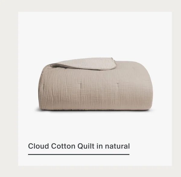 Organic Cloud Cotton Quilt