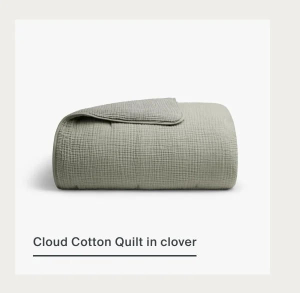 Organic Cloud Cotton Quilt