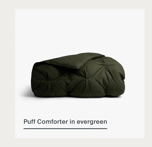 Organic Cotton Puff Comforter