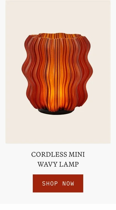 Cordless Mini Wavy Lamp