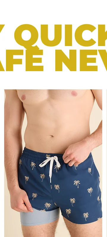 Lined Classic Swim Trunk: The Midnight Palms 4"