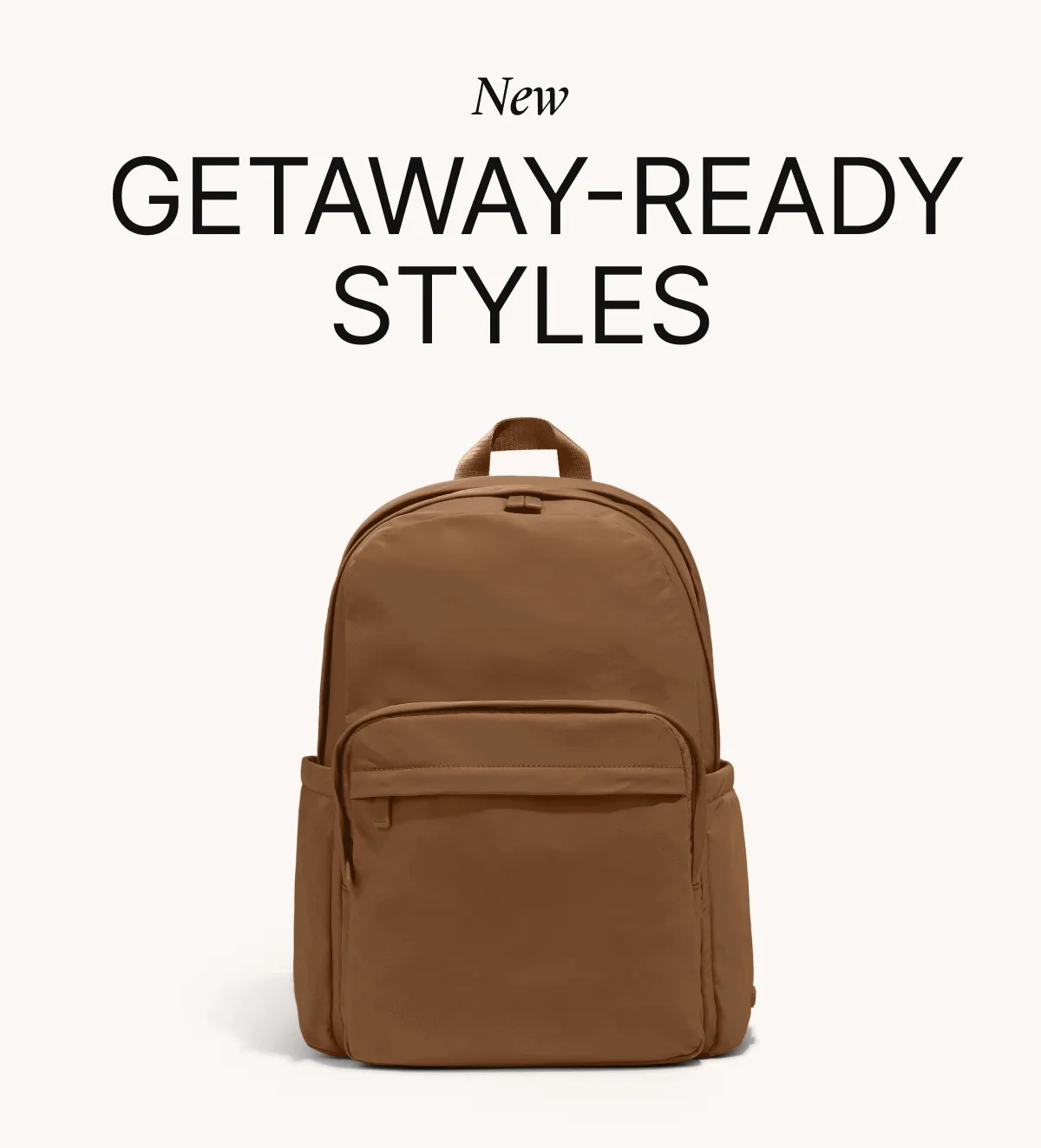 New getaway-ready styles