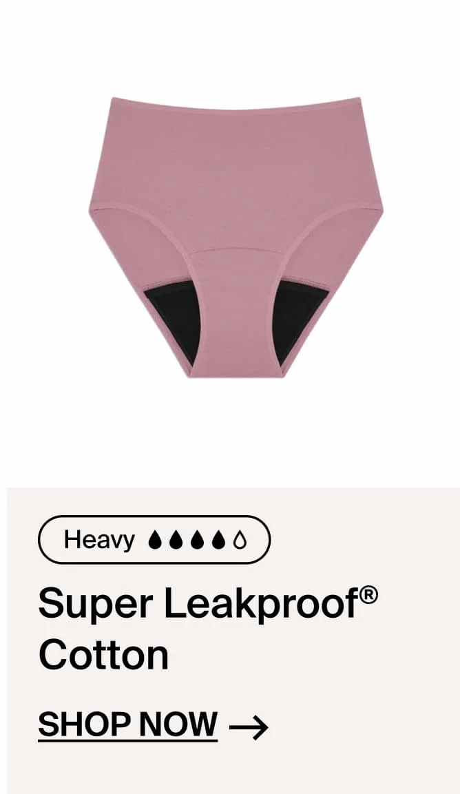 Super Leakproof Cotton Shop Now ->