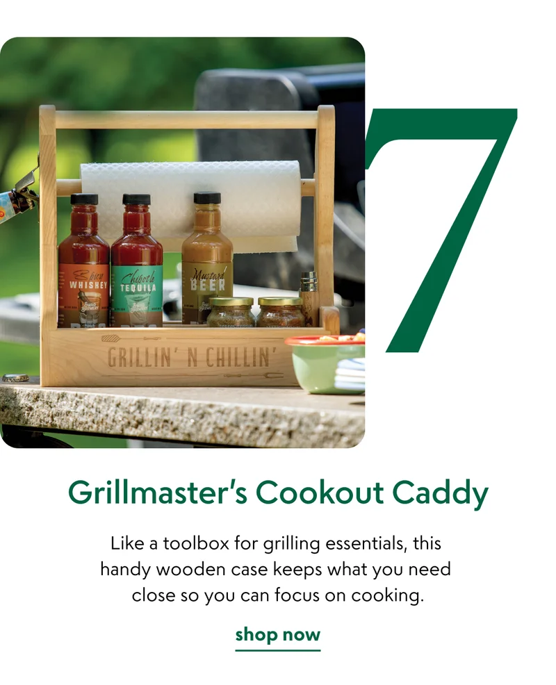 Grillmaster's Cookout Caddy