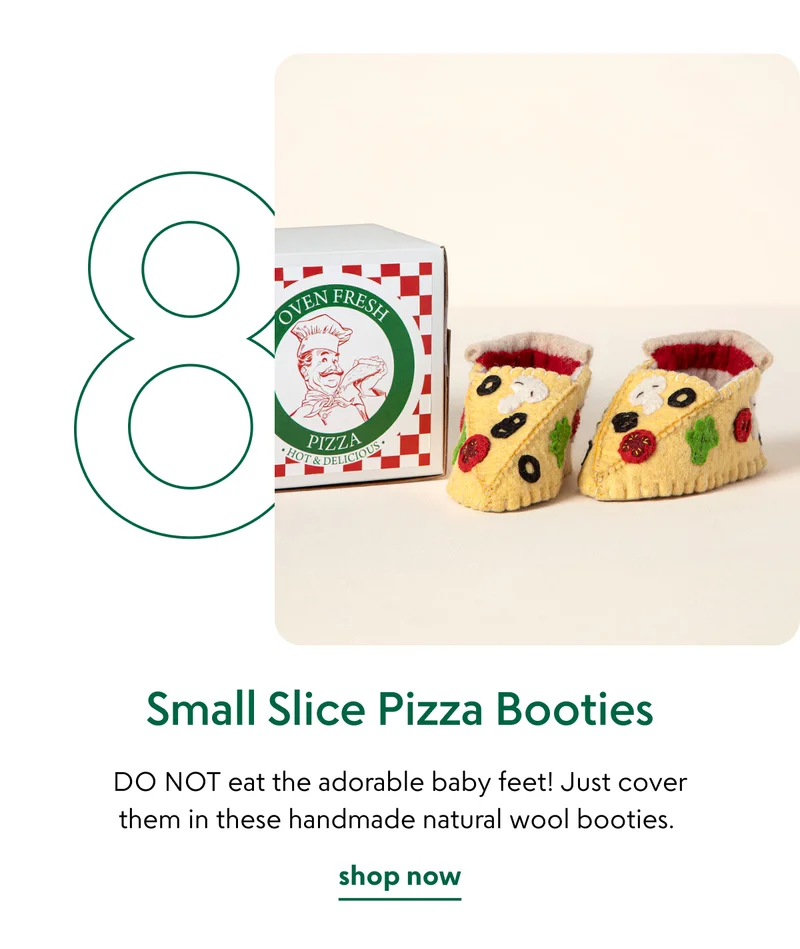 Small Slice Pizza Booties