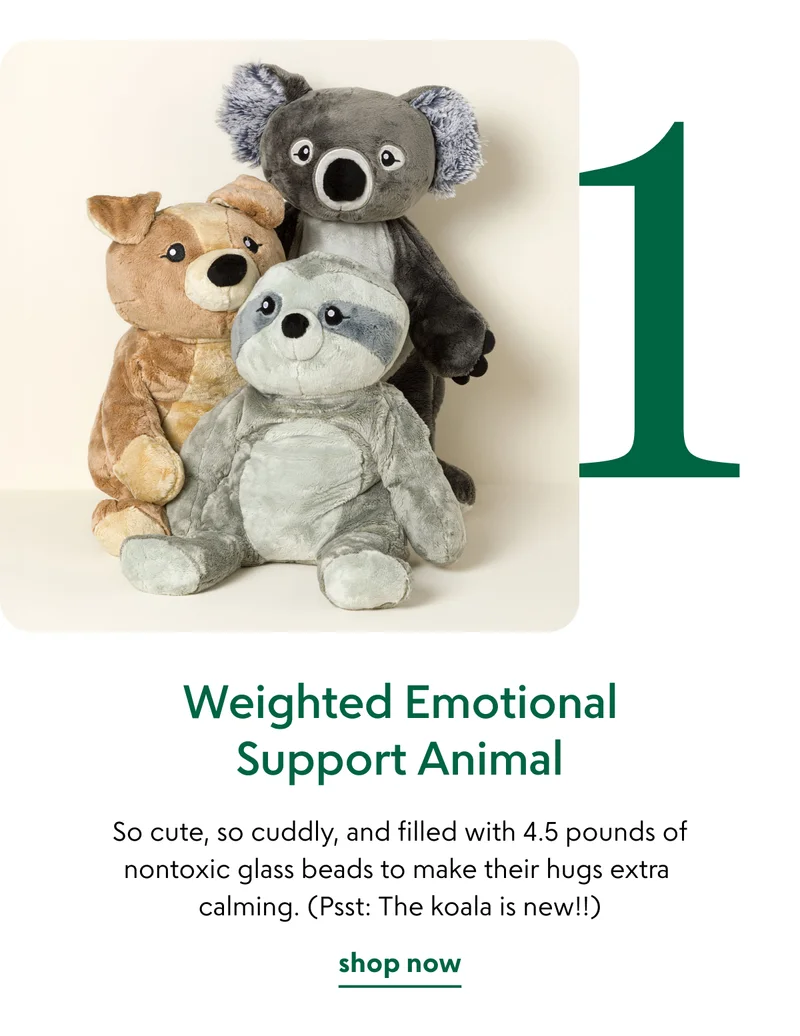 Weighted Emotional Support Animal