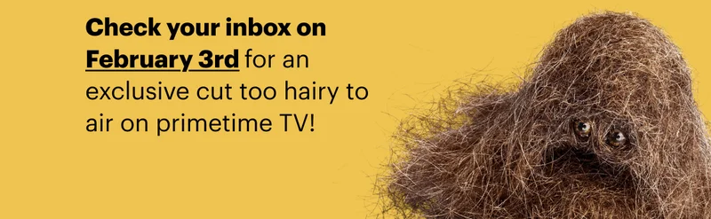 Check your inbox on February 3rd.
