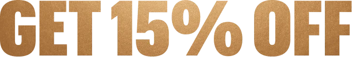Get 15% OFF