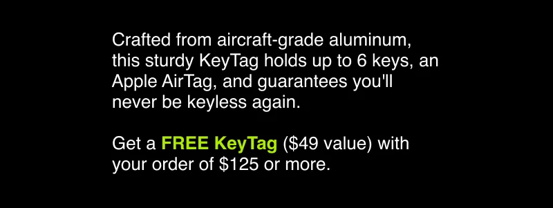 Free KeyTag with Order
