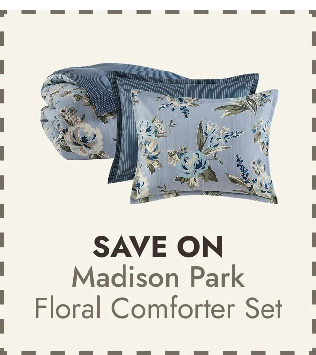 Madison Park Salara 7 Piece Vintage Floral Comforter Set