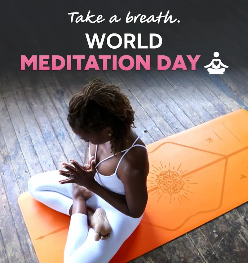 Press pause. World Meditation Day