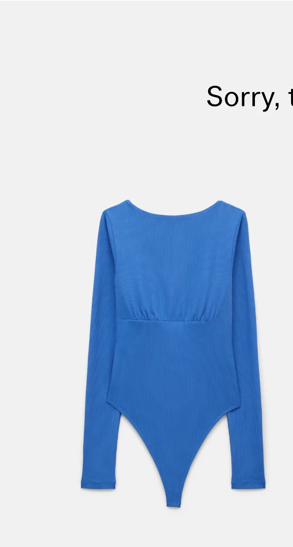 Sorry, these bodysuits aren’t for you.