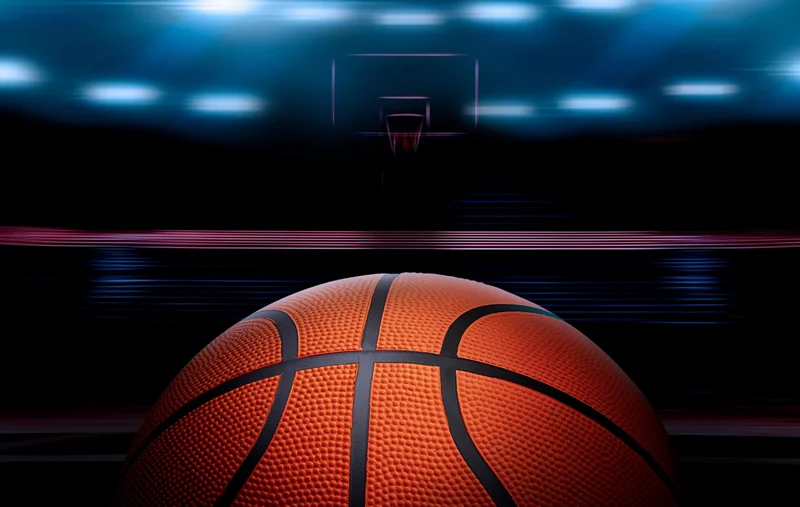 A Kahoot! cover image of a basketball