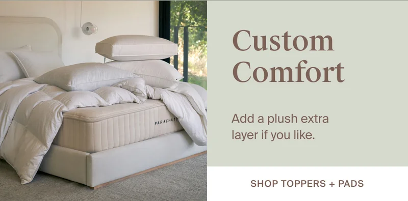 Shop Toppers + Pads