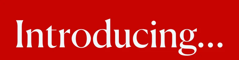 Introducing...