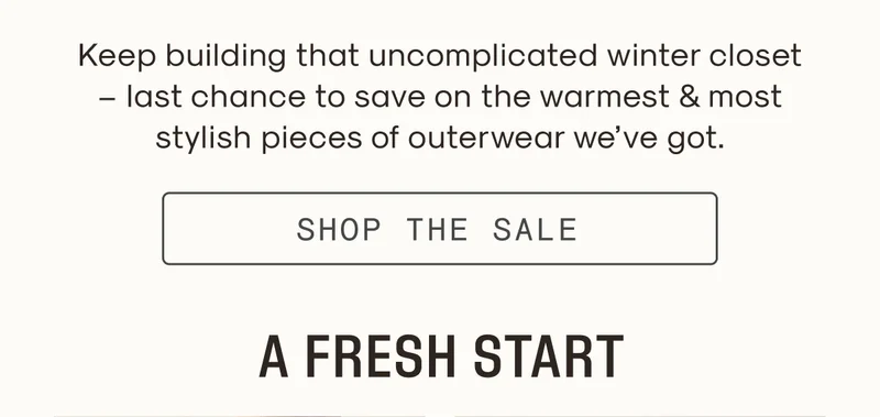 sitewide sale