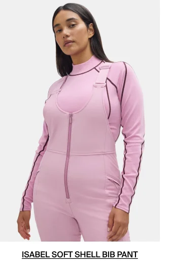 Shop the Isabel Soft Shell Bib Pant